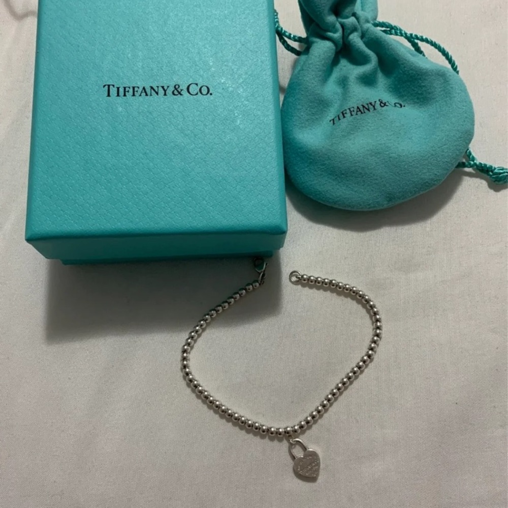 Tiffany & Co mini heart lock bracelet
